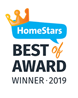 HomeStars best of award winner 2019
