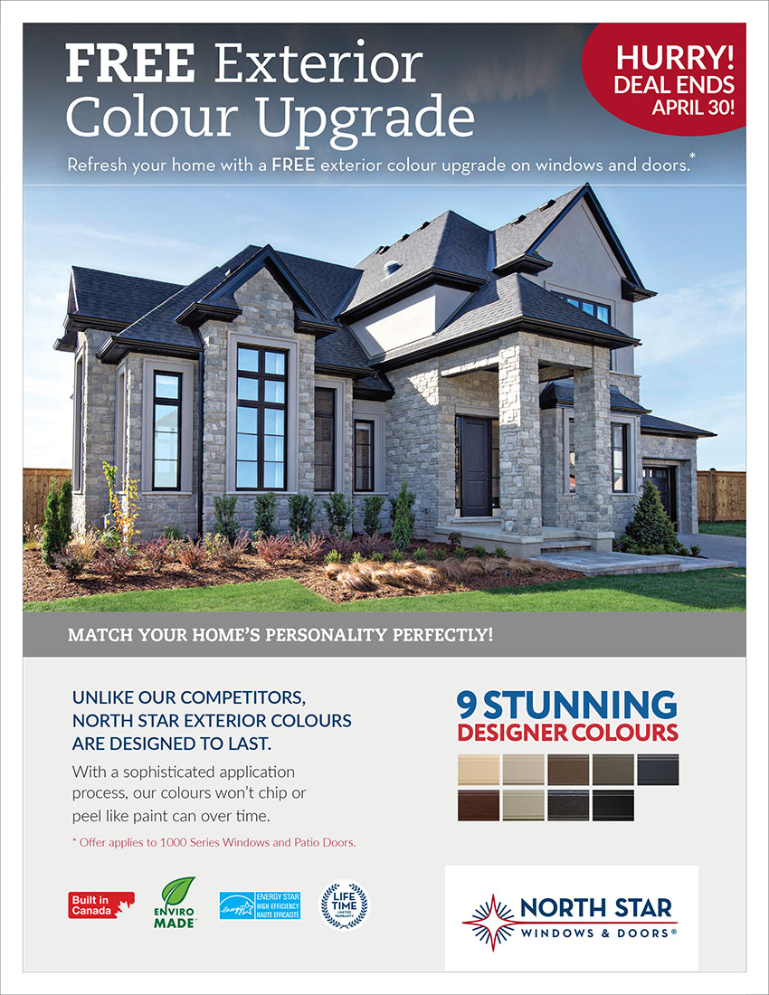 Free Exterior Colour Upgrade on Windows