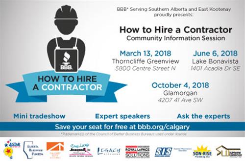 BBB How to Hire a Contractor Event